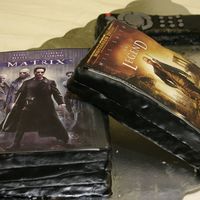 Dvd And Remote The cake I made for my husband as his Groom's Cake