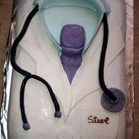 Doctor.jpg here is my take on the lab coat, not the greatest but I know how to make it better next time around, devils food cake, with fresh...