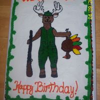 Deer Hunting Turkey For my grandpa's 94th bday. He loved hunting and i thought it was funny. Thaks to the CC member that I got the idea from. All...
