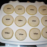 Golf Ball Cookies Made these golf balls for a golf lover for Father's Day