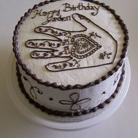 Henna Birthday Cake 