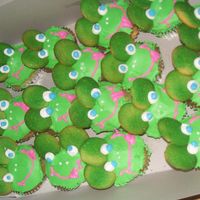 Cupcakes Little Frogs Cupcakes all sorted flavors Strawberry , cherry chip and chocolate