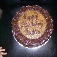 Another View Of The Birthday German Chocolate Cake Just another view