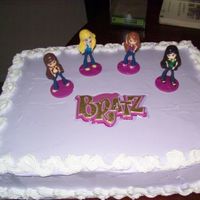 Bratz Cake Made this for a birthday party it was a Tres Leches Cake