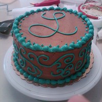 My Birthday Cake Learned a few things making this cake...1- The fridge and Indydebi BC do not mix, 2- I will probably never again use a fudge filling that...