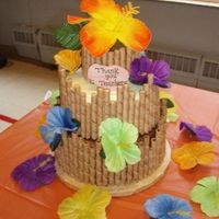 Luau This is a cake I made as a thank you to the teachers at my daughters elementary school. It was a spring luncheon put on by the PTA. The...