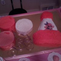 My Daughter 4Th Birthday BC..... balloons cakes and a birthday hat. :)