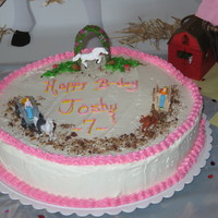 I Made This Cake For My Niece. 