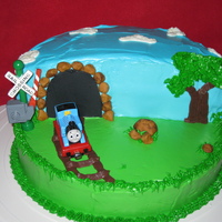 Thomas Thomas Birthday cake for my Godson (5Yrs)