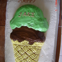 Ice Cream Bday Cake 