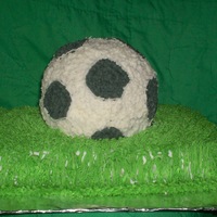 Soccer Ball Cake 