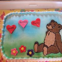 Birthday Cake My Daughter loves Little Bear, so I made her a Little Bear Cake for her 3rd. Birthday