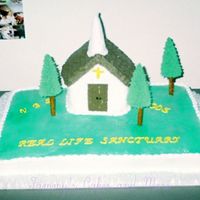 Cake For Vacation Bible School Last Year Full sheet cake for the end of Vacation Bible School last year.