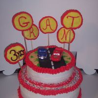 Cars Birthday I got this idea from another one I saw on here....don't remember whose it was but a BIG thank you to them for the inspiration....