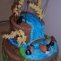 Duck Hunting Duck Hunting cake I made for a friend for her to give to her man. I had fun with it and thought it came out pretty well.