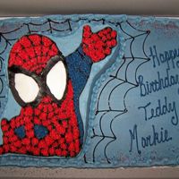 Spiderman Birthday Cake For my nephews. =) I can't wait to see their faces!
