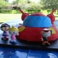 Rocket This was the Little Einsteins cake that we did for my son's 3rd birthday.