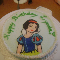 Snow White Cake My cousin loves snow white so i made this cake for her