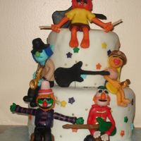 Dr. Teeth And The Electric Mayhem I loved making this cake, and the look on my brother's face was priceless!! MMF, MMF/tyrose muppets, Red velvet and chocolate stout...