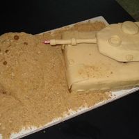 M1A2 Army Tank My dad is a tank welder, so I had to get this one right! He was really excited! We added a motor so the turet did a 360 when he blew out...