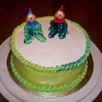 Class Cake This was my second cake that I wasn't able to completely finish.