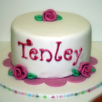 Tenleys Cake Made this for my daughter.Thanks to md2412 for inspiration,wish mine looked like hers!