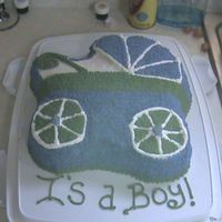 It's A Boy This cake I made for my sister's best friend who was having a boy.