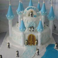Penguin Palace So here was my entry to the Wilton Castle Decorating contest for April. I wasn't disqualified or anything, just didn't win....