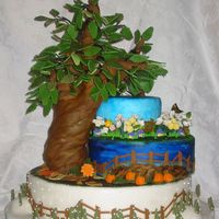 2008 Wilton 80Th Anniversary So anyway, this was my entry in the Wilton Competition on June 14th, I called it "Seasons" for lack of a better title. This was...