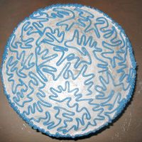 Trying Cornelli Lace! Carrot Cake Cream cheese icing,trying my hand at cornelli lace, just for fun!