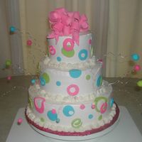 Dscn0815.jpg I did this cake for the a teachers birthday at my husbands school. It's buttercream with fondant accents and a gum paste bow. I wasn&#...