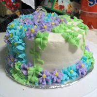 My First This is my first attempt at cake decorating.