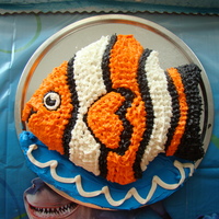 Finding Nemo Fish Cake THIS WAS FOR MY NEPHEW'S 1ST BIRTHDAY