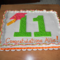 Graduation Inspired by cake's I've seen here on Cakecentral. Thanks.