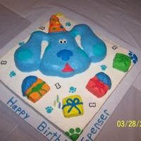 Spenser's 3Rd The middle of three boys, this was Spenser's third birthday cake selection. I did use a 3D pan for Blue, but I did some additonal...