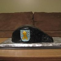 Army Black Beret I made this to show support for the men and women that work alongside my husband! Come home safe!