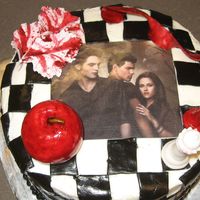 Twilight Everything is edible aside from the picture.