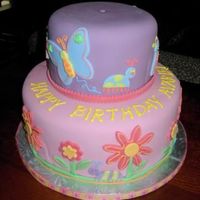 Fun To Be One A fun little cake I did for a client's granddaughter. I really enjoyed making this one!