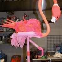 Flamingo Cake 3D Flamingo Cake
