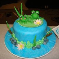 Congrats On The New Pad! Good friends just bought their first home and this was their house-warming cake. Inspired by stefy's cake.