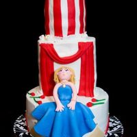 Chatty Leah's Drama Queen Cake It was my girlfriend's birthday who loves theatre. She produces, choreographs and directs musicals for a local middle school. And she...