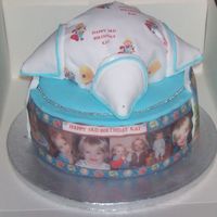 Kai Is Three This is a cake i done for a friend plain sponge with buttercream filling covered in fondant