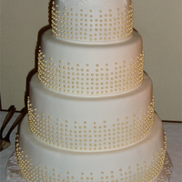 Gold Pearls This cake has close to 2000 gold pearls on it, so this time I did not hand roll the pearls myself :-) wanted to keep my sanity... Anyway, I...