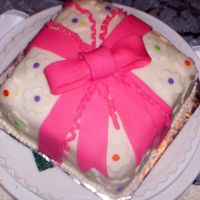 Bow bow cake