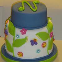 Nontraditional Graduation Cake This cake was made for a lady that was graduating from college with a counseling degree. They didn't want a traditional graduation...