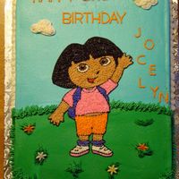 Another Dora! All buttercream