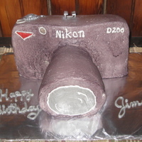 Nikon Camera Cake 
