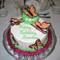 Butterfly Cake Chocolate Butterfly cake