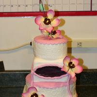 Orchid Cake 