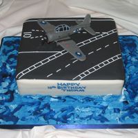 Sbd Dauntless This cake was made for a boy who wanted a cake based on the SBD Dauntless which was a WWII bomber. I shaped the cake like part of an...